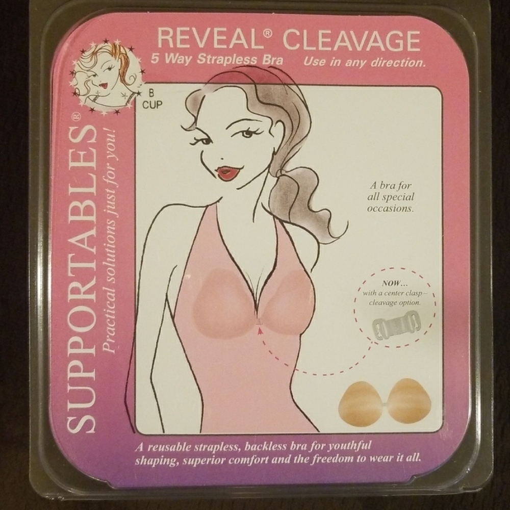 5 way strapless/backless bra